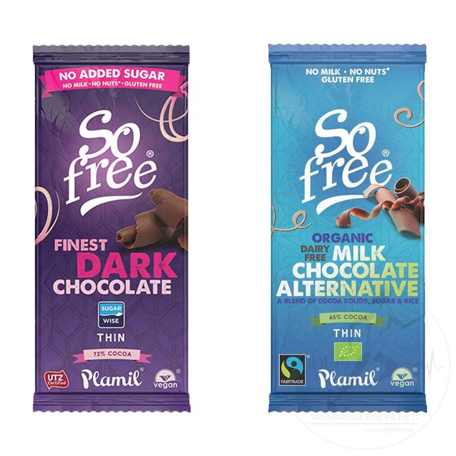 Hovedbilde Plamil - So free Chocolate 80g