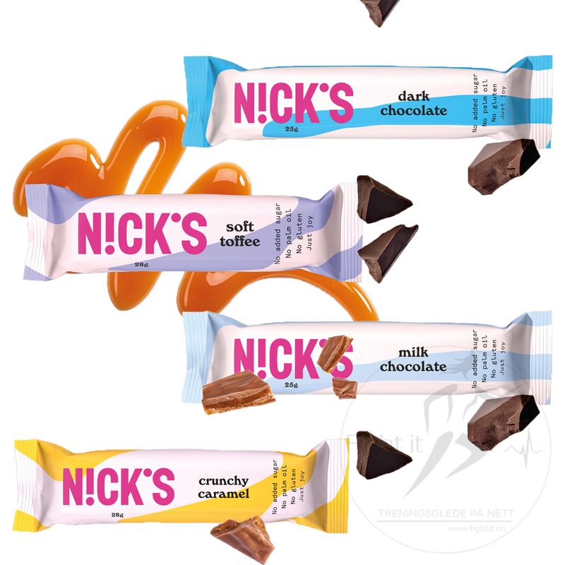 Nicks - Peanuts n`Fudge Bar 40g