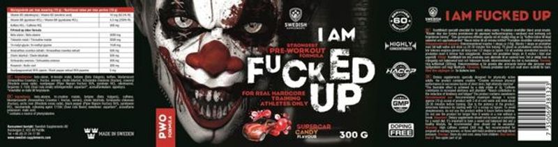 Swedish Supplements - Fucked Up Joker Edition 300g