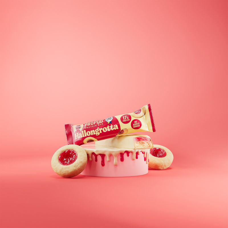 Njie - ProPud Proteinbar - Hallongrotta 55g