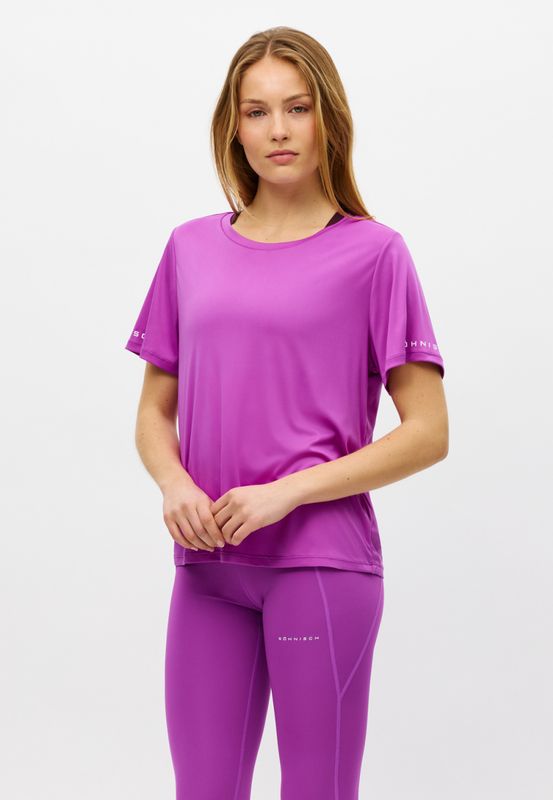 Rôhnisch - Team Logo Tee - Purple Cactus Flower