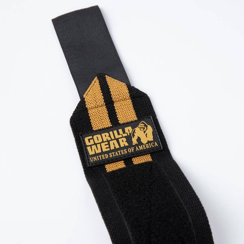 Gorilla Wear - Ultra Wrist Wraps - Black/Gold