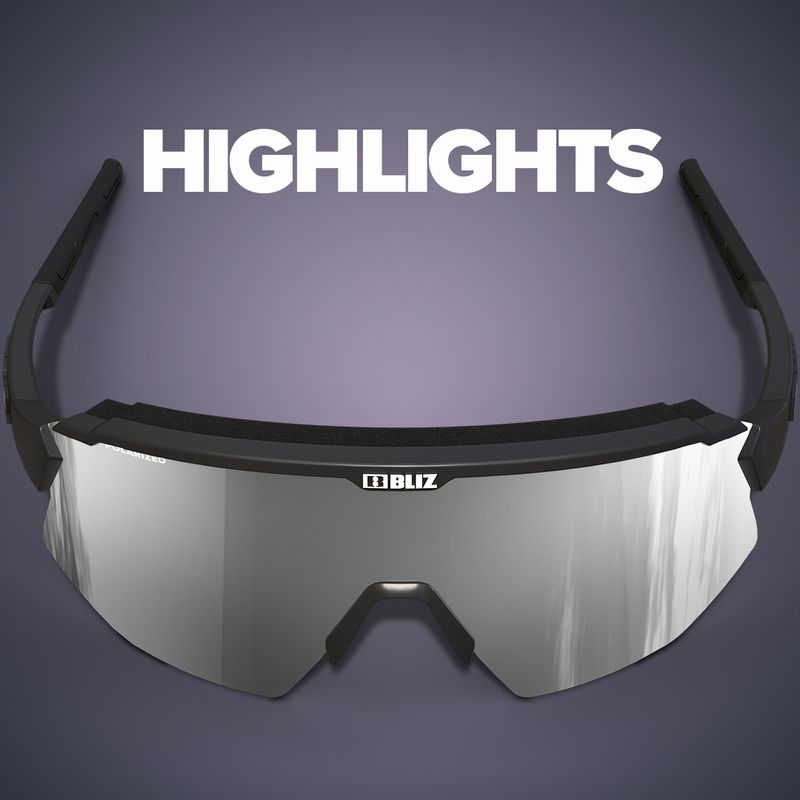 Bliz Active Breeze Polarized - Brown w/ Silver Mirror