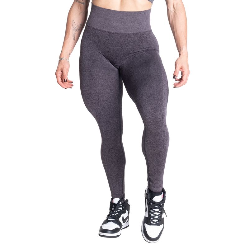 Better Bodies Curve Scrunch Leggings - Black Melange
