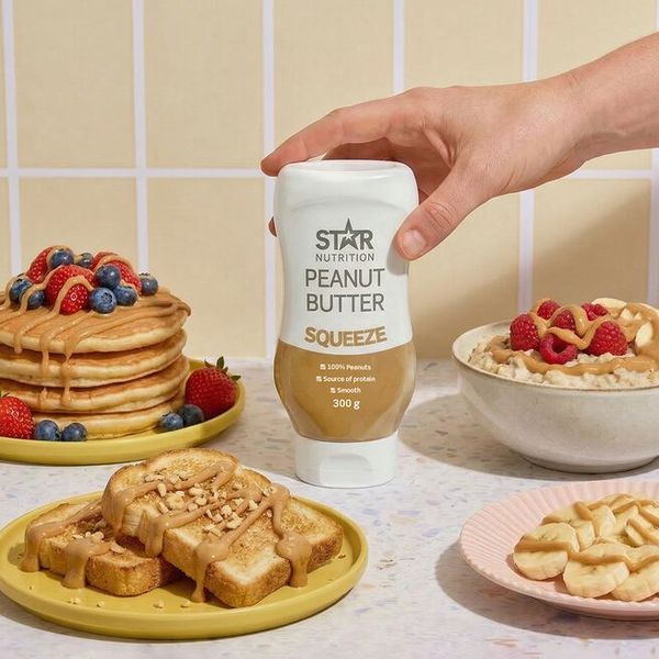 Hovedbilde Star Nutrition - Peanut Butter Squeeze 300g