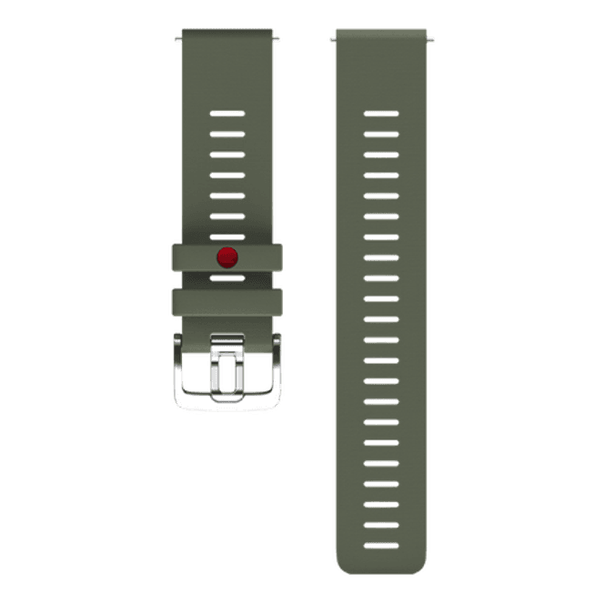 Hovedbilde Polar Wristband Silicone 22mm Green M/L