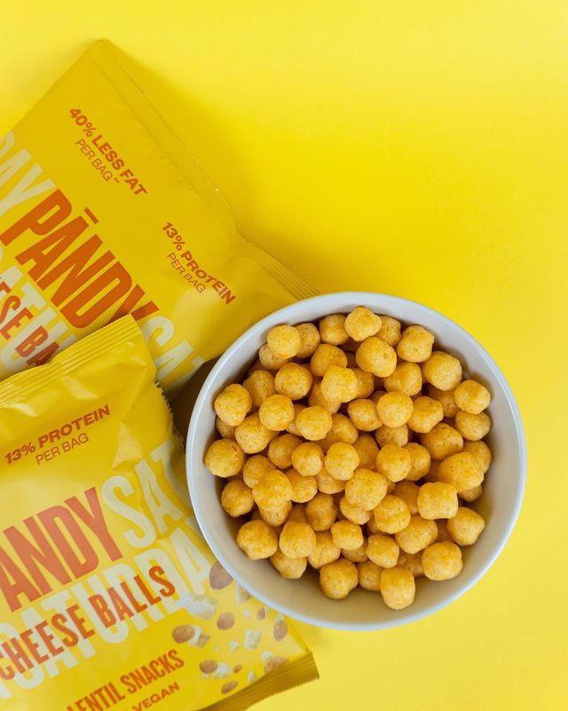 Pandy Lentil Snacks - Cheese Balls 50g