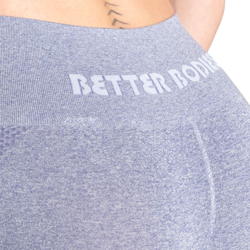 Better Bodies Rockaway Mid Waist - Light Blue Melange