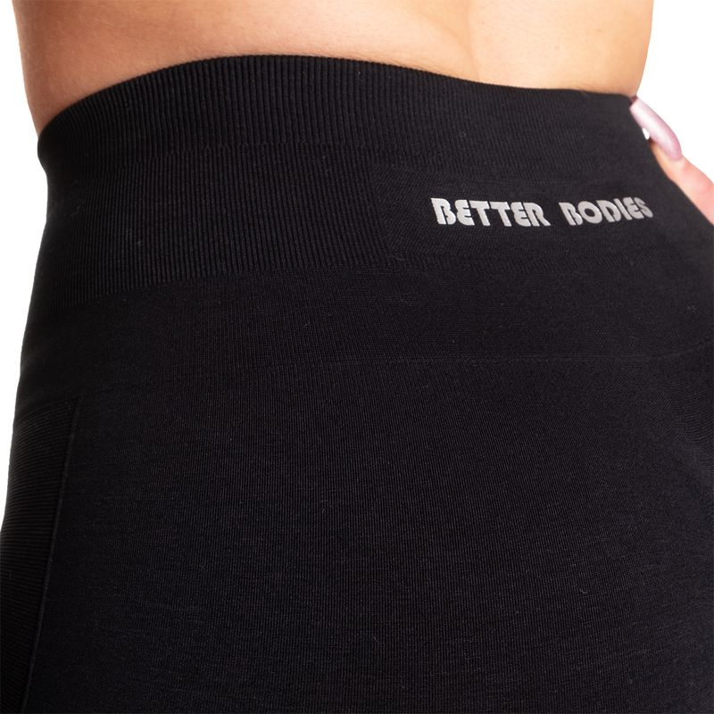 Better Bodies Scrunch Shorts - Black