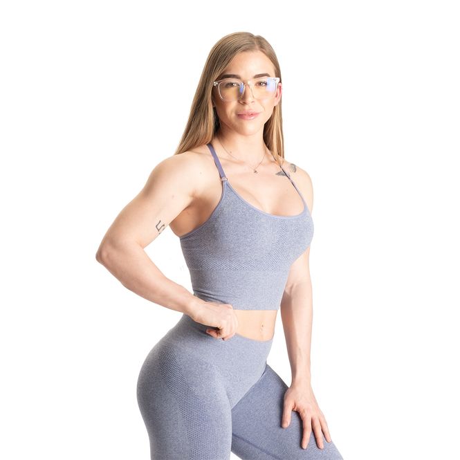 Hovedbilde Better Bodies Rockaway Bra - Light Blue Melange