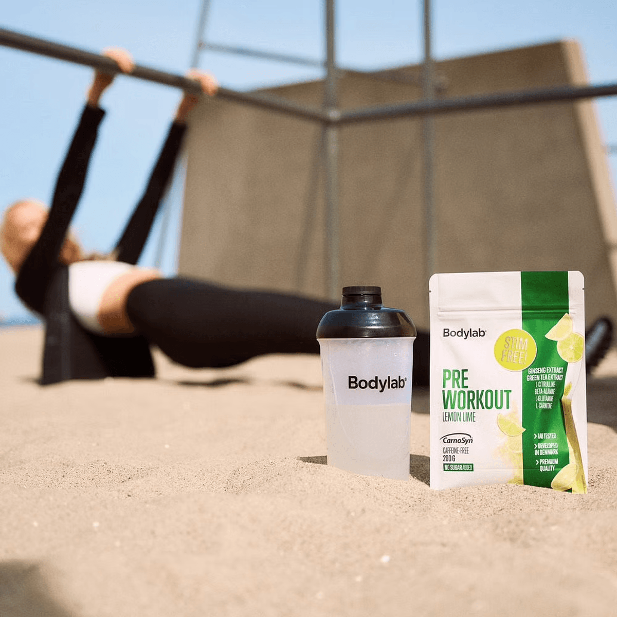 Bodylab - Pre-Workout Lemon Lime Stim-Free 200g