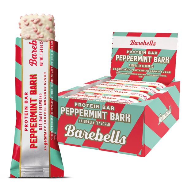 Hovedbilde Barebells Proteinbar - Peppermint Bark (12x55g)