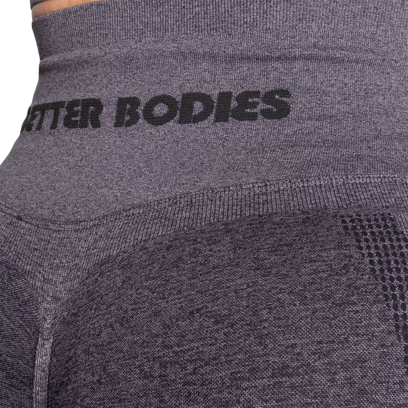 Better Bodies Curve Scrunch Leggings - Black Melange