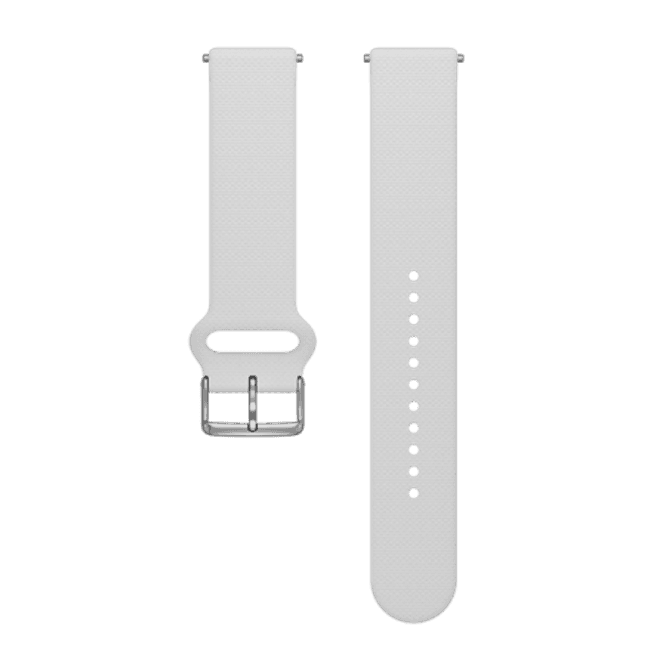 Hovedbilde Polar Wristband Silicone 20mm White  S/L