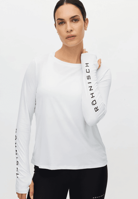 Hovedbilde Rôhnisch - Team Logo Longsleeve - White