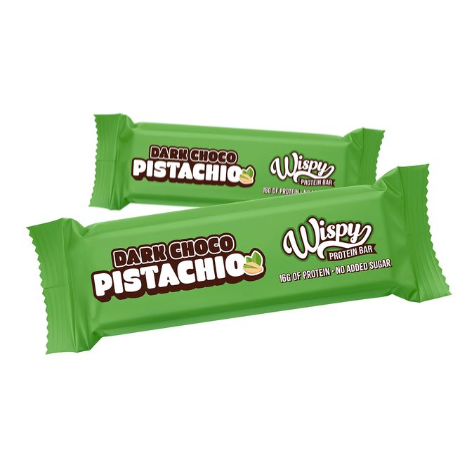 Hovedbilde Wispy Proteinbar - Dark Choco Pistachio 55g