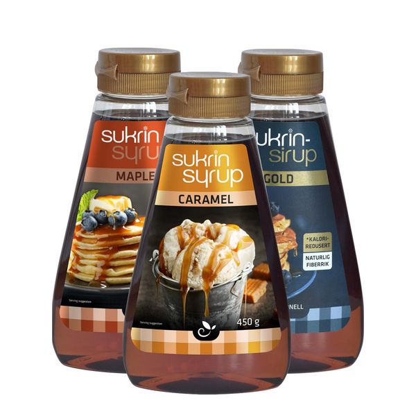Hovedbilde SukrinSirup Maple 450g