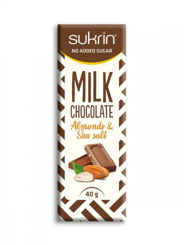Sukrin Melkesjokolade 40g DATOVARE