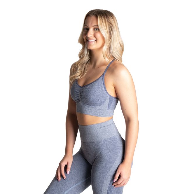 Hovedbilde Better Bodies Curve Scrunch Bra - Blue Melange