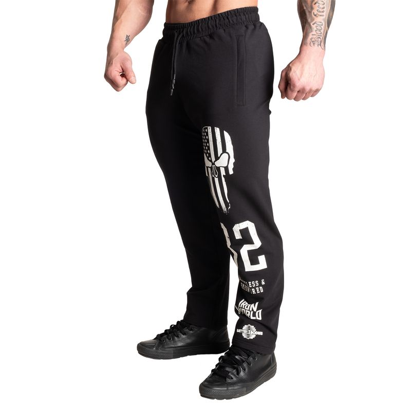 Better Bodies Graphic Standard Sweatpant - Black