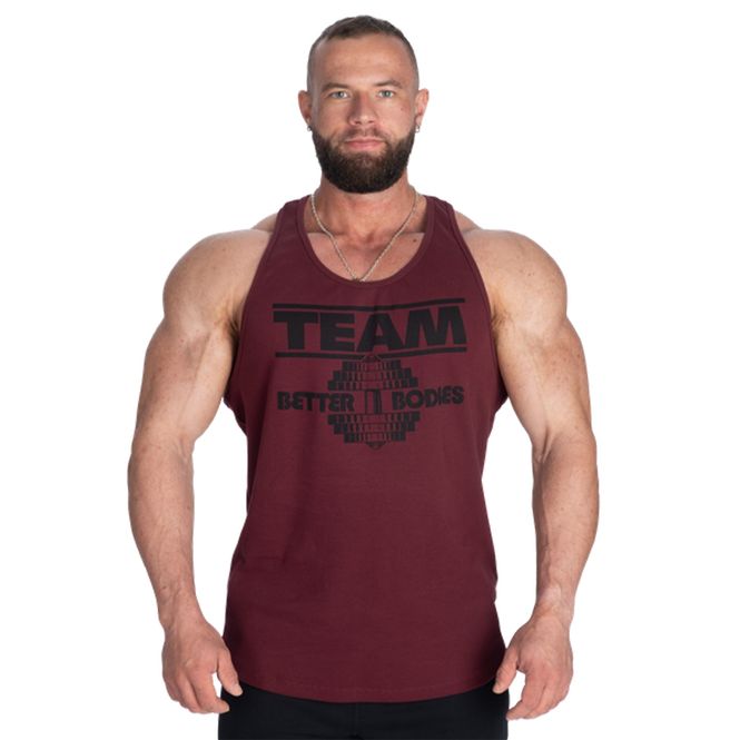 Hovedbilde Better Bodies Team Rib Essential T-Back - Maroon