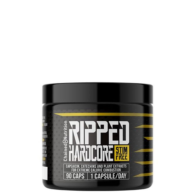 Hovedbilde Chained Nutrition - Ripped Hardcore Stim Free 90 kaps.