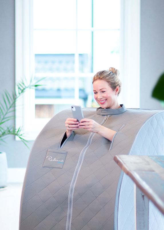 Radiant Health - Infrarød SaunaPod BASIC Bamboo Stone