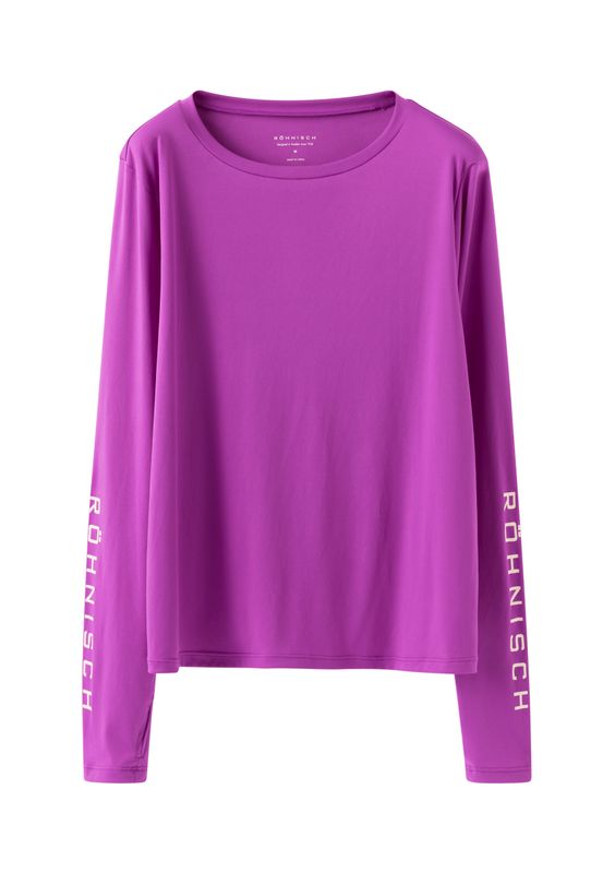 Rôhnisch - Team Logo Longsleeve - Purple Cactus Flower