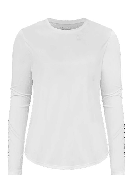 Rôhnisch - Team Logo Longsleeve - White