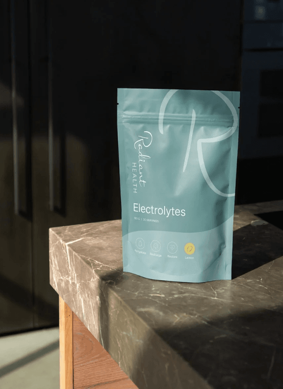 Radiant Health - Elektrolyttpulver Lemon 180g