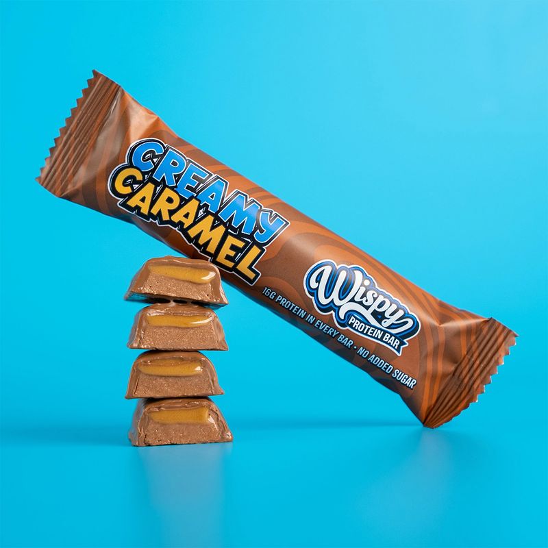 Wispy Proteinbar - Creamy Caramel (10x55g)