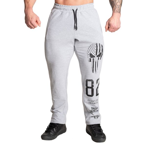 Hovedbilde Better Bodies Graphic Standard Sweatpant - Light Grey Melange