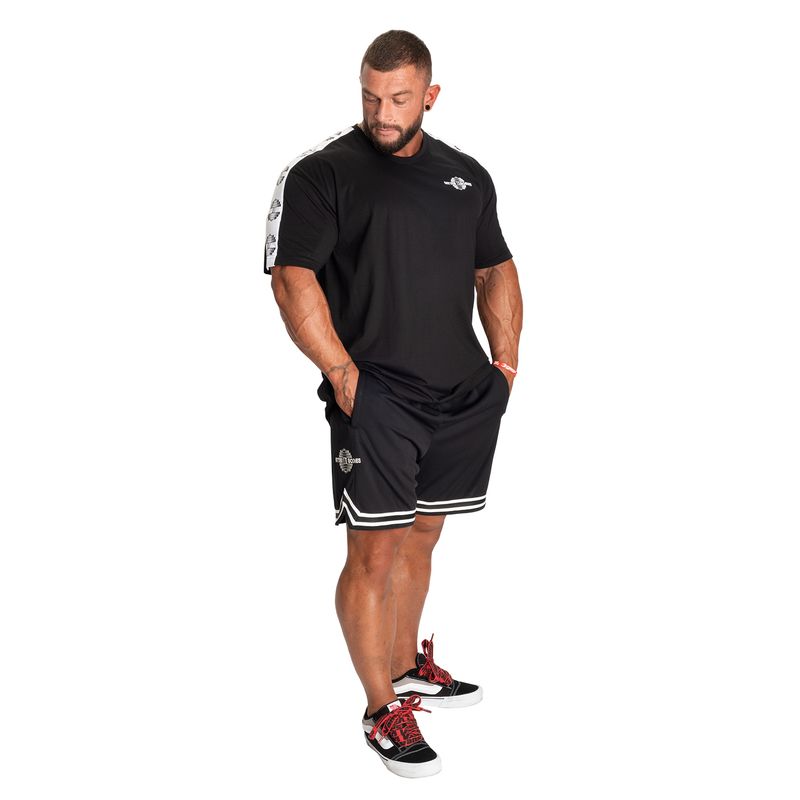 Better Bodies Basketball Shorts - Black/White