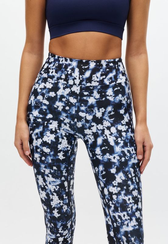 Rôhnisch - Printed High Waisted Tights - Indigo Bloom