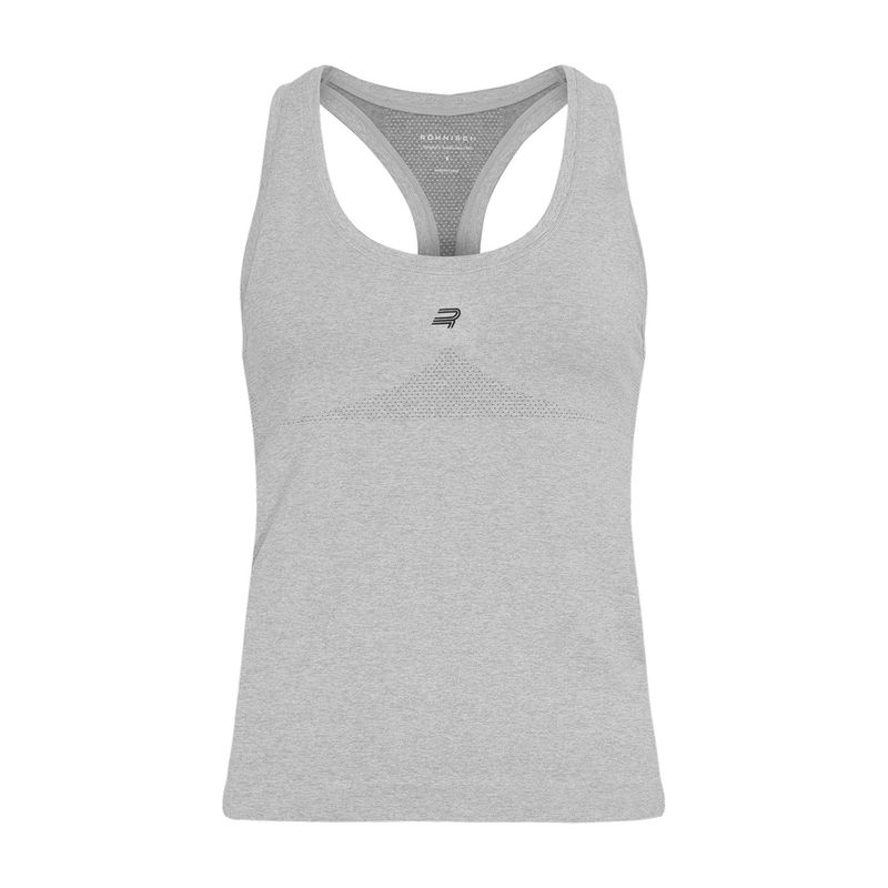 Rôhnisch - Seamless Flex Tank - Grey Melange
