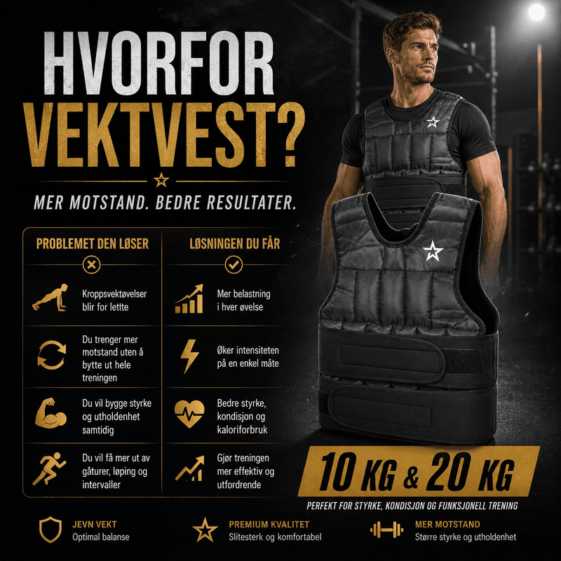 Star Nutrition - Star Gear Vektvest 20kg