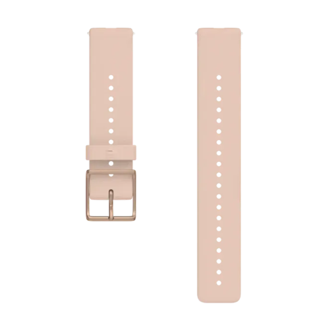 Hovedbilde Polar Wristband Silicone 20mm Pink-Rosegold S-L