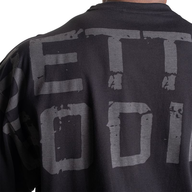 Better Bodies Skull Union Iron Tee - Black