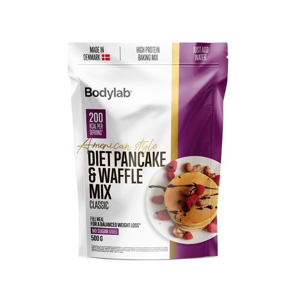Hovedbilde Bodylab Diet Pancake & Waffle Mix - Classic 500g