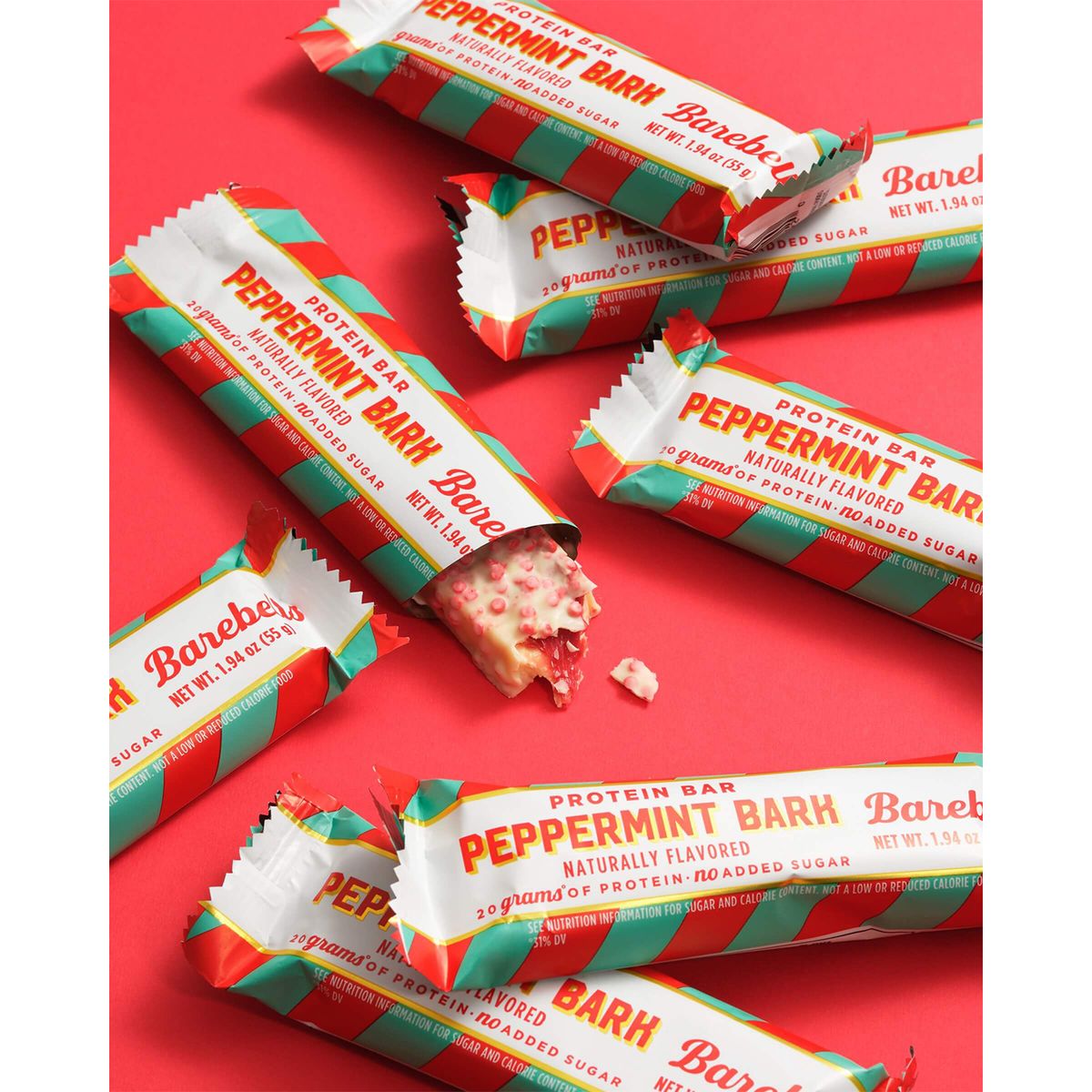 Barebells Proteinbar - Peppermint Bark (12x55g)