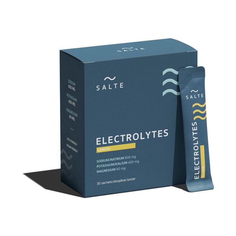 Salte Elektrolytter - Jordbær Posjonspose