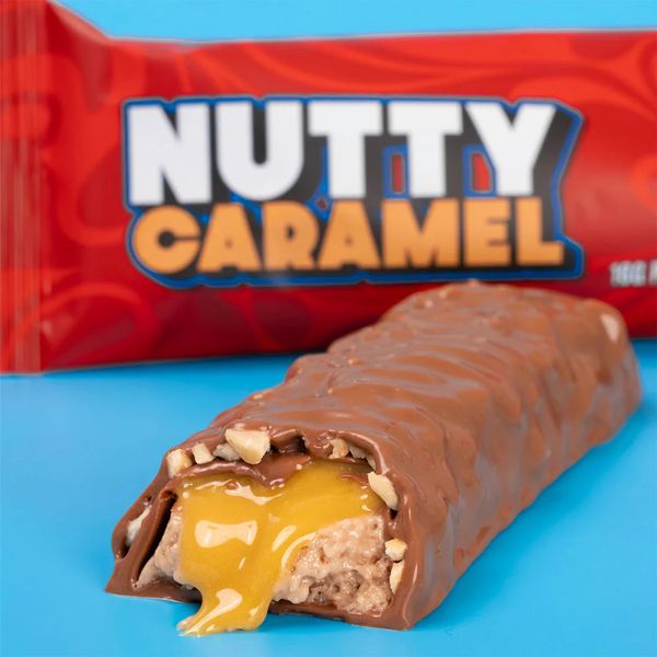 Hovedbilde Wispy Proteinbar - Nutty Caramel 55g