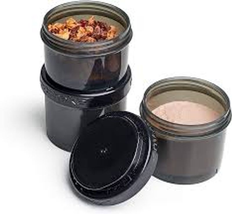 Smartshake - Revive Storage 3 pack Black 1x150 ml 2x200